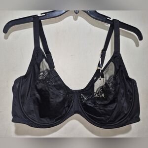 Sophisticated Black Lace Underwire Bra